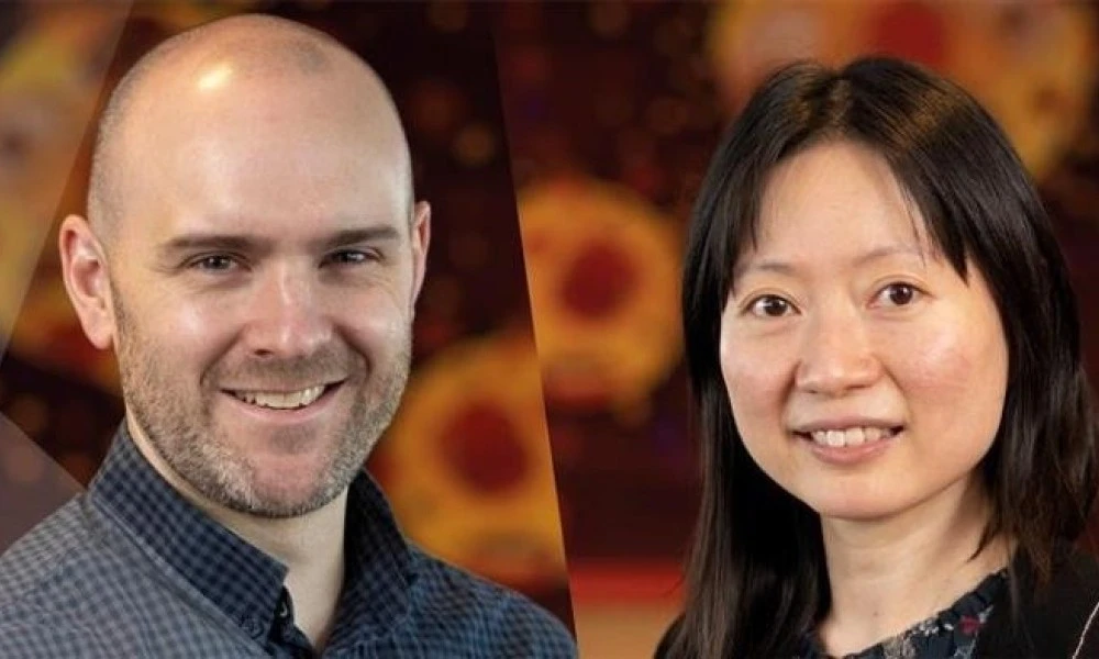 Andrew Webb and Cherie Chiang