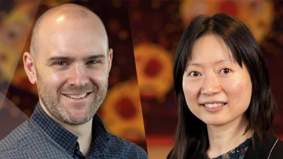 Andrew Webb and Cherie Chiang