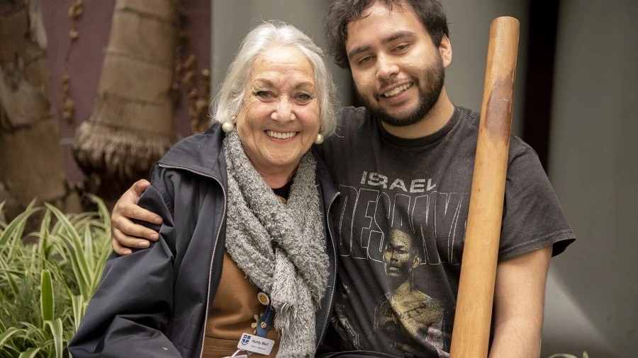 Aunty Marl and Johnny Terrick at NAIDOC Week 2023