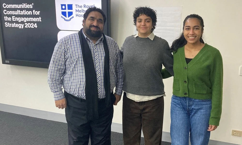 Basim with Community Engagement Strategy workshop participants
