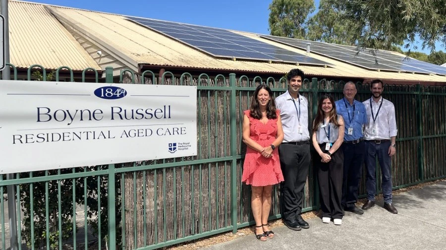 Boyne Russell solar panels