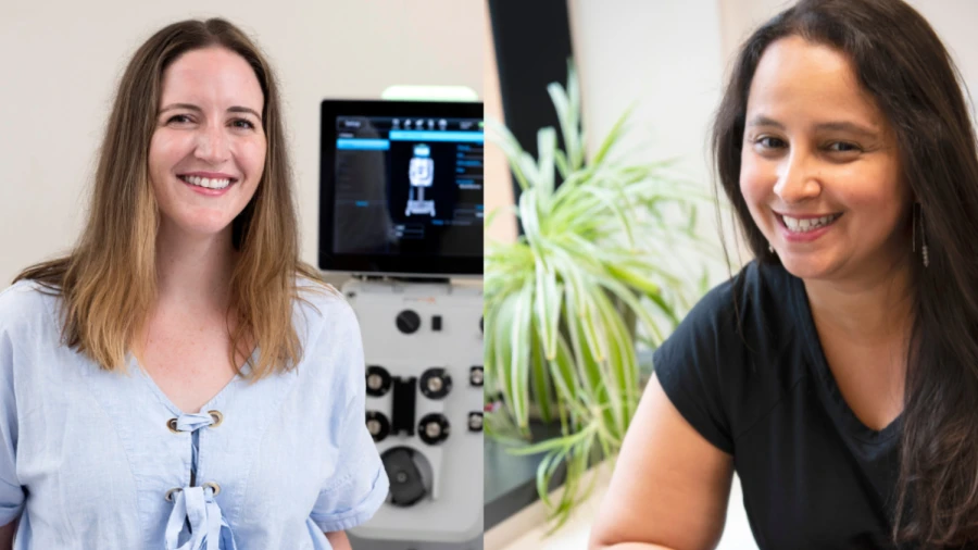 Grant winners Dr Emily See and Dr Yasmine Ali Abdelhamid
