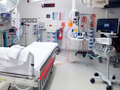 Trauma bay in the Emergency Department