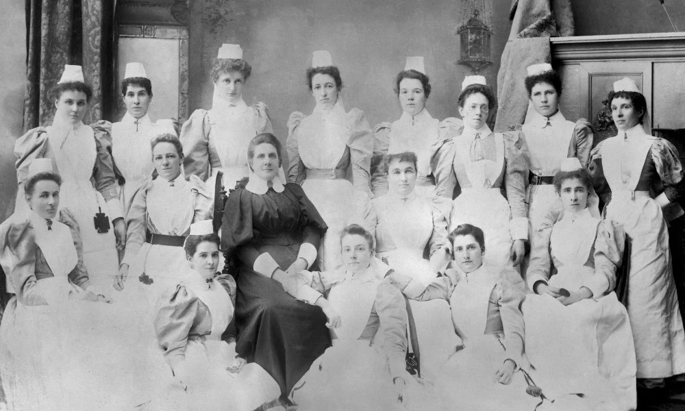 First Nightingale trained Lady Superintendent at the Melbourne Hospital