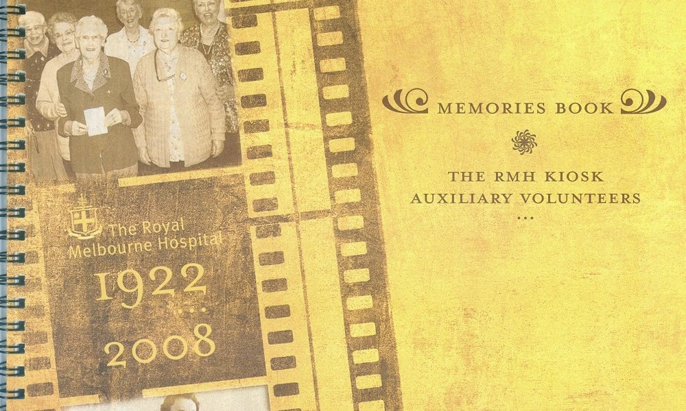 Front cover: Kiosk Memories Book