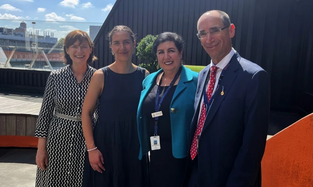 Health minister visiting the RMH for the opening of the cardio cath lab