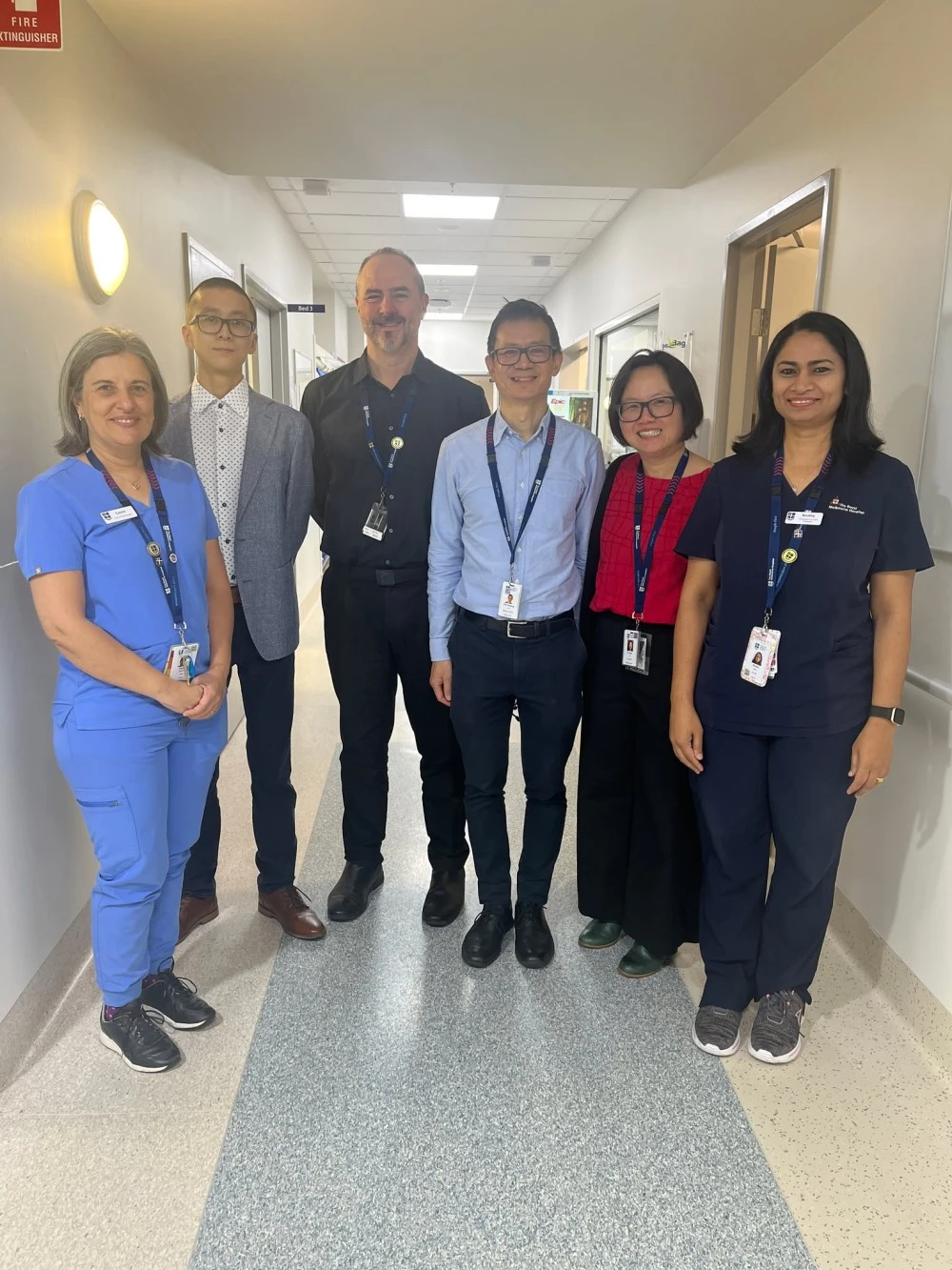 Innovative Vital Signs trial team