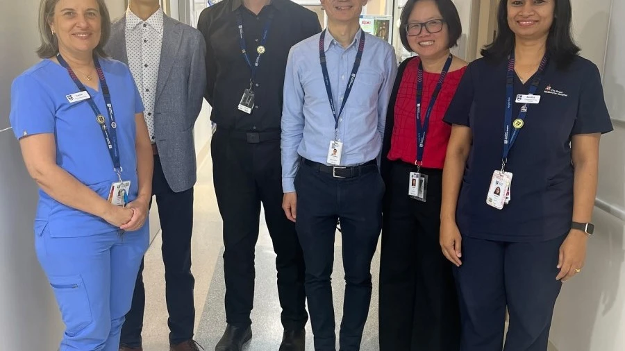 Innovative Vital Signs trial team