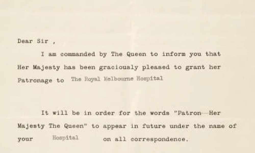 The RMH Patronage 1952