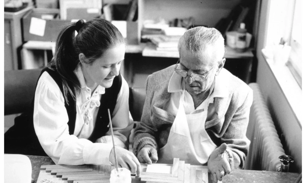 Occupational therapy at MECRS in 1995