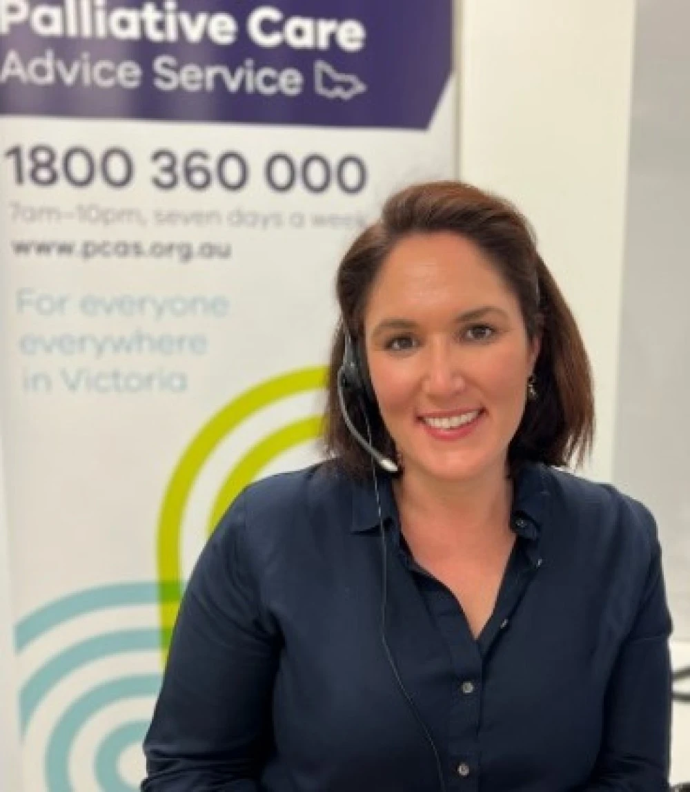 Palliative Care Advice Service (PCAS) staff member