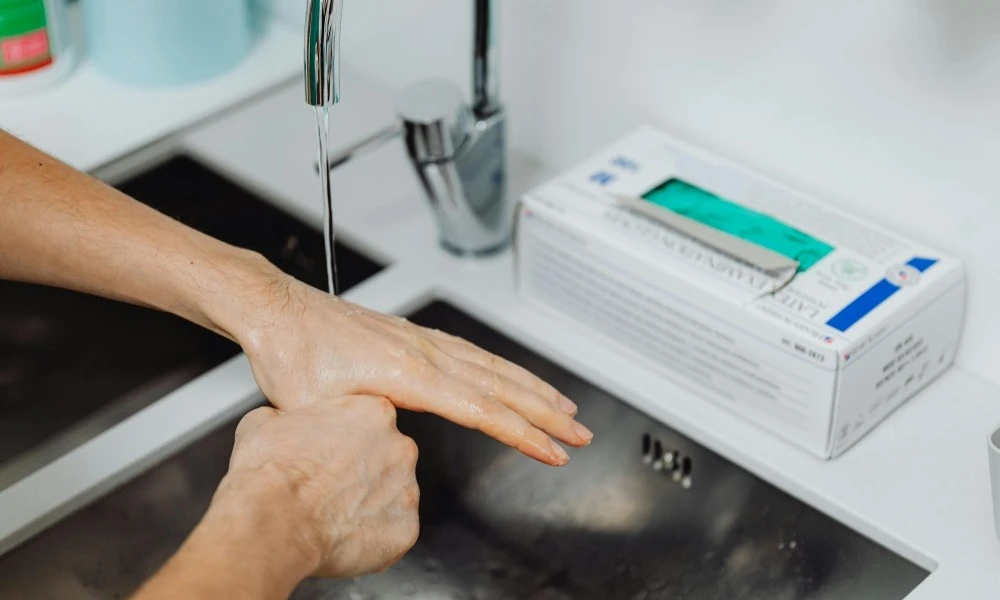 hand-washing