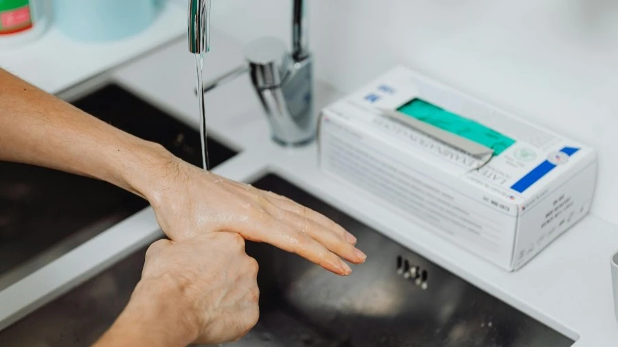 hand-washing