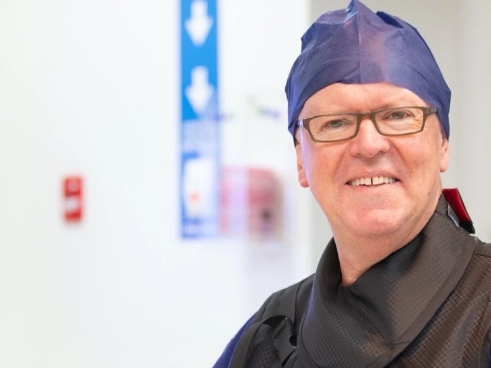 Prof Peter Mitchell in Radiology