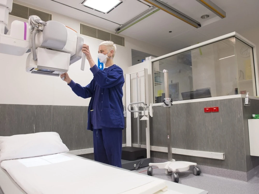 Radiology staff member