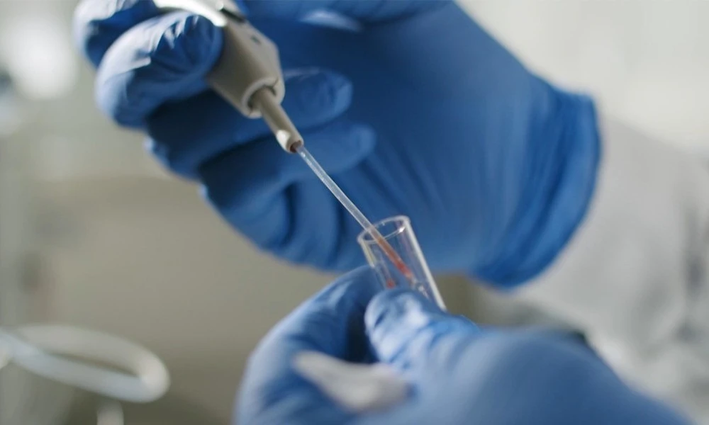 Test tube used for research