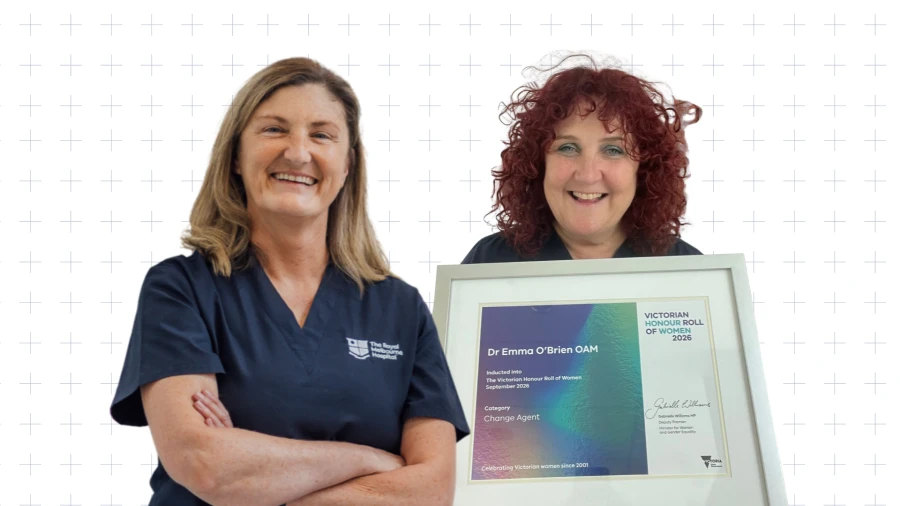 RMH_inductees_to_the_Victorian_Honour_Roll_of_Women_-_Prof_Kate_Drummond_and_Dr_Emma_O_Brien.png