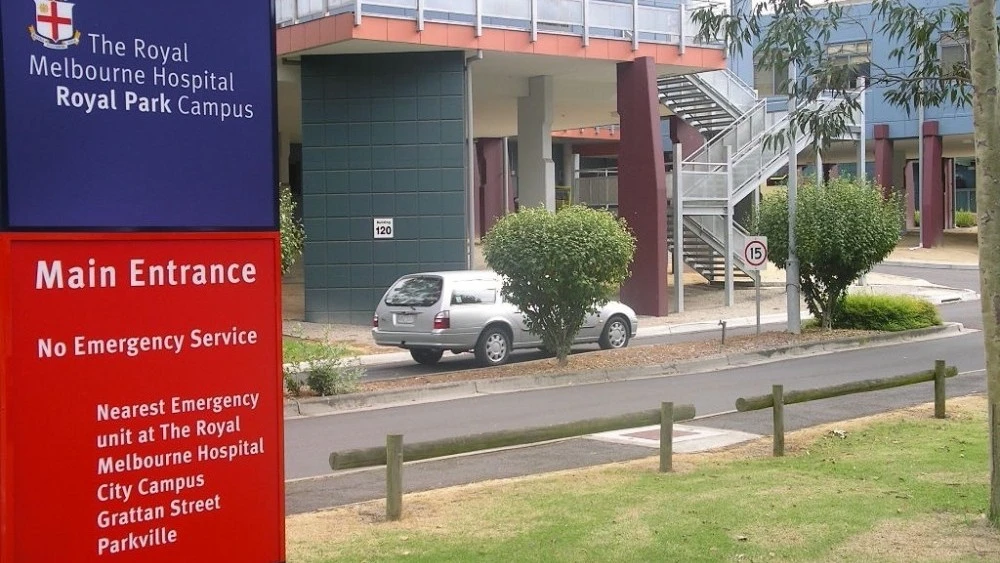 The RMH Royal Park main entrance