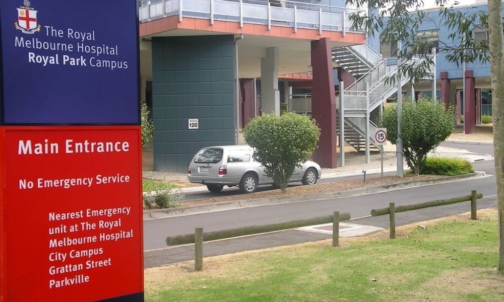The RMH Royal Park main entrance