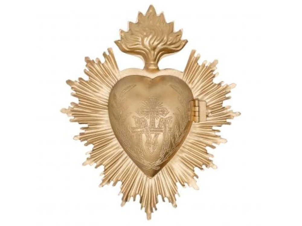 Sacred heart ex-voto from Mexico