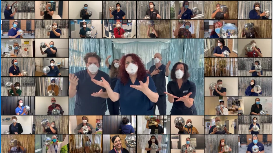 The RMH Scrub Choir
