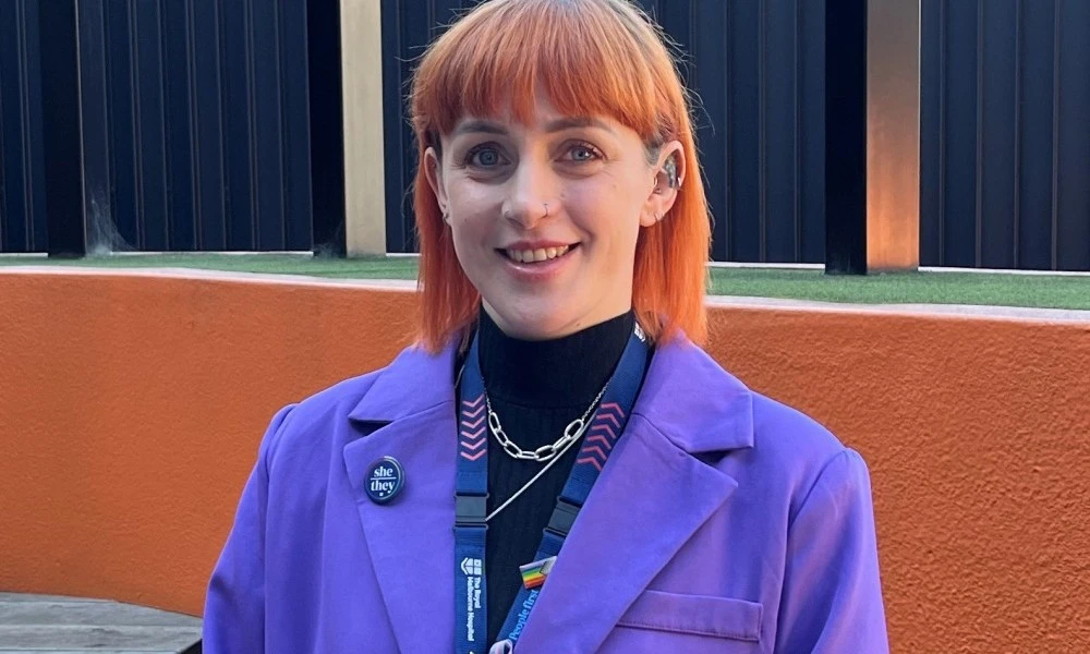 Senior LGBTIQA+ Patient Liaison Tegan Murnane