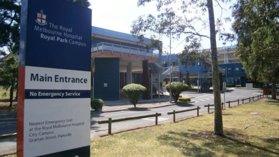 The RMH Royal Park main entrance
