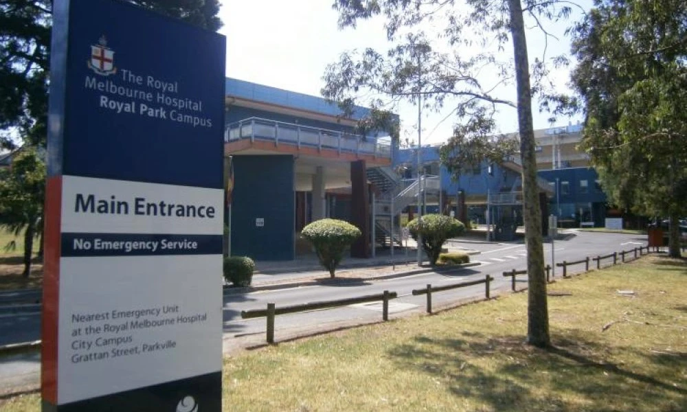 The RMH Royal Park main entrance