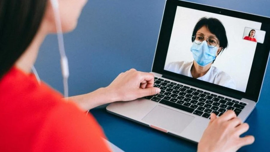 Video telehealth appointment