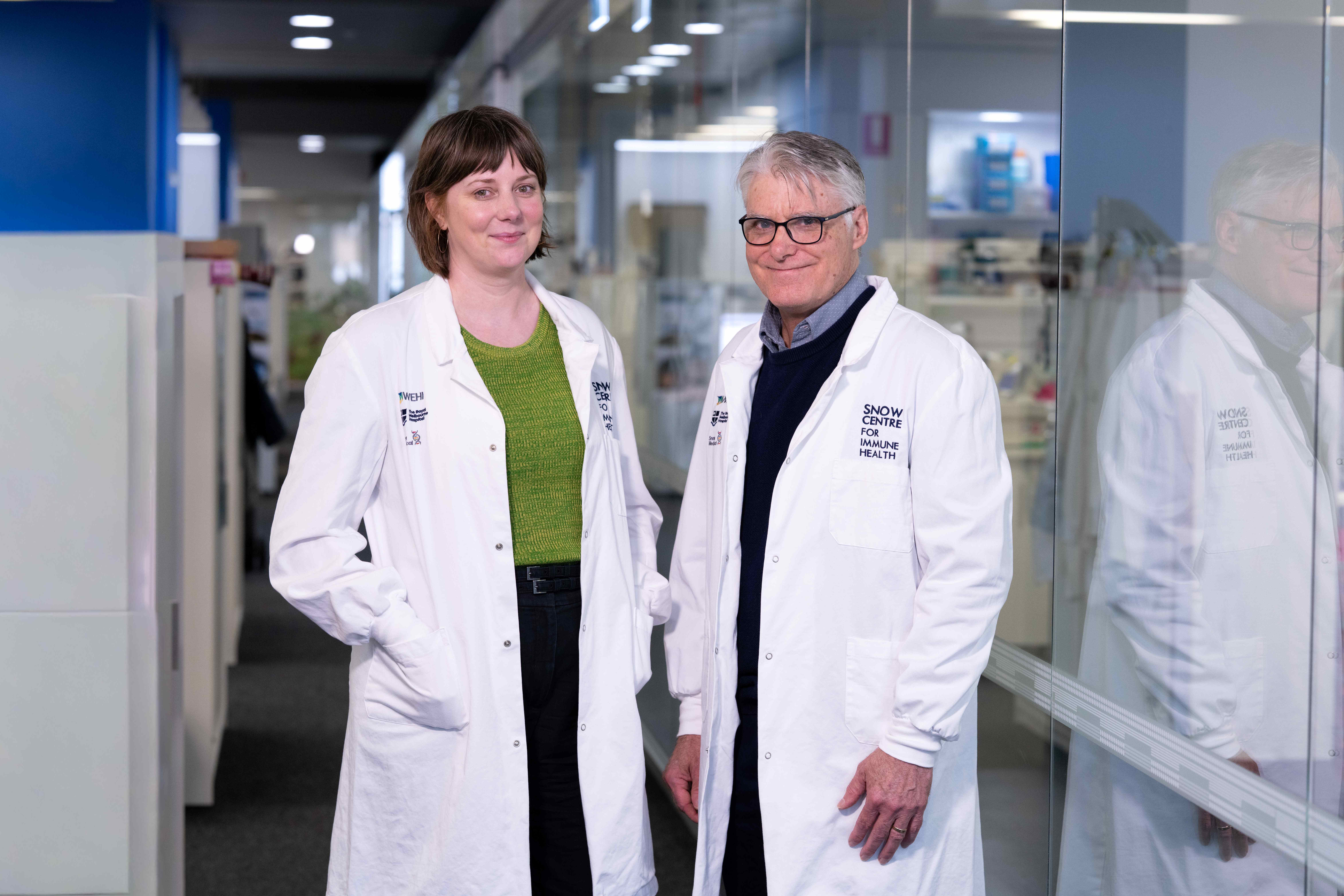 Professor_Phil_Hodgkin,_Snow_Centre_for_Immune_Health,_Scientific_Program_Lead and_Dr_Vanessa_Bryant,_Snow_Centre_for_Immune_Health,_Deputy_Scientific_Director.jpg