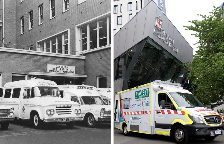 Then now ambulances